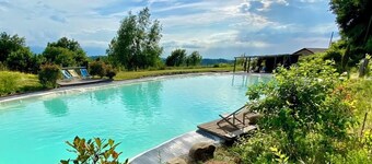 charming stone villa with swim lake and tennis court