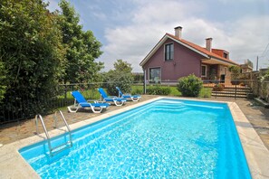 Alberca al aire libre 