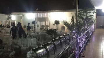 Zona para bodas al aire libre