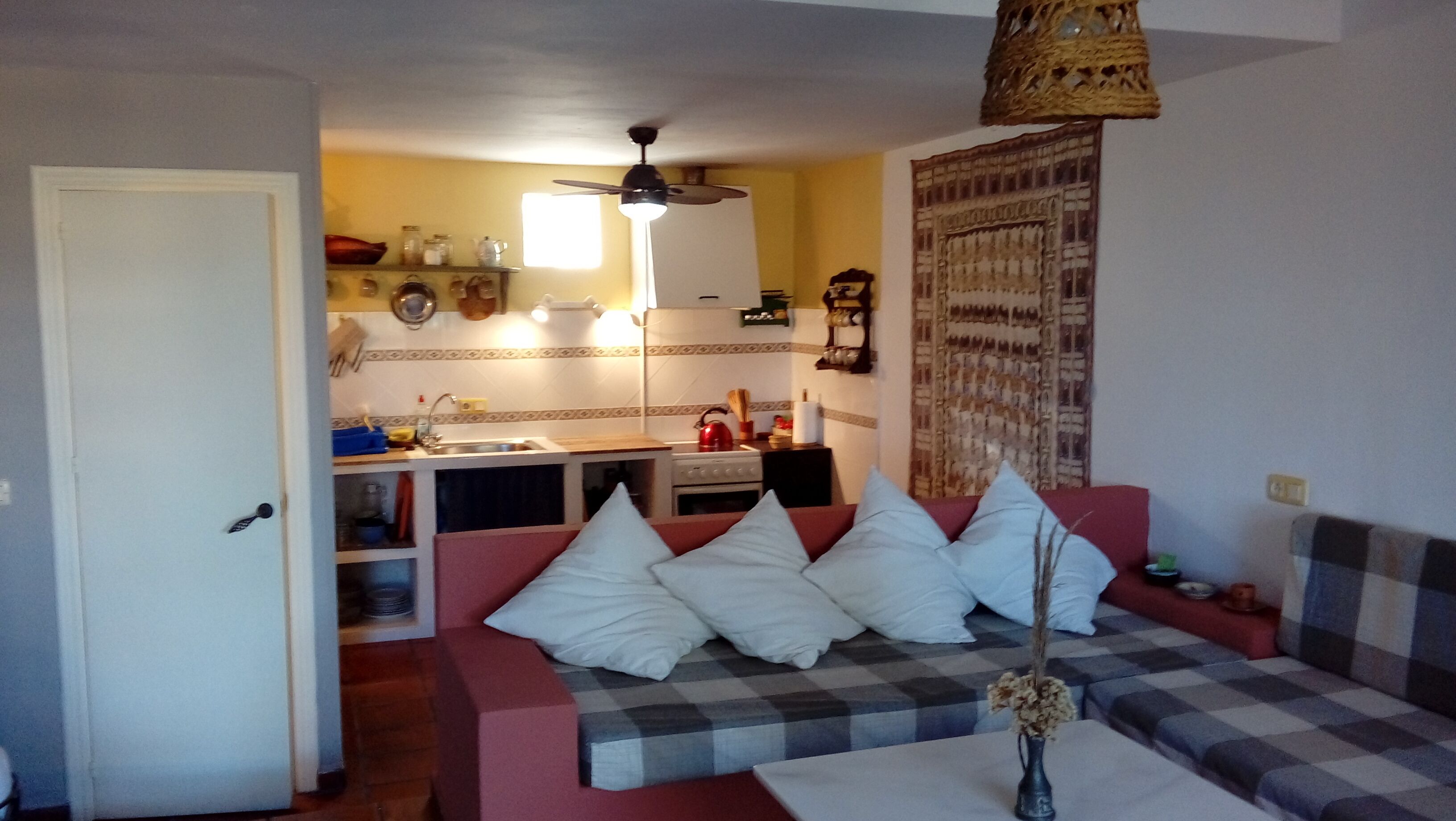 House in Rodalquilar Valley with terrace and sea views