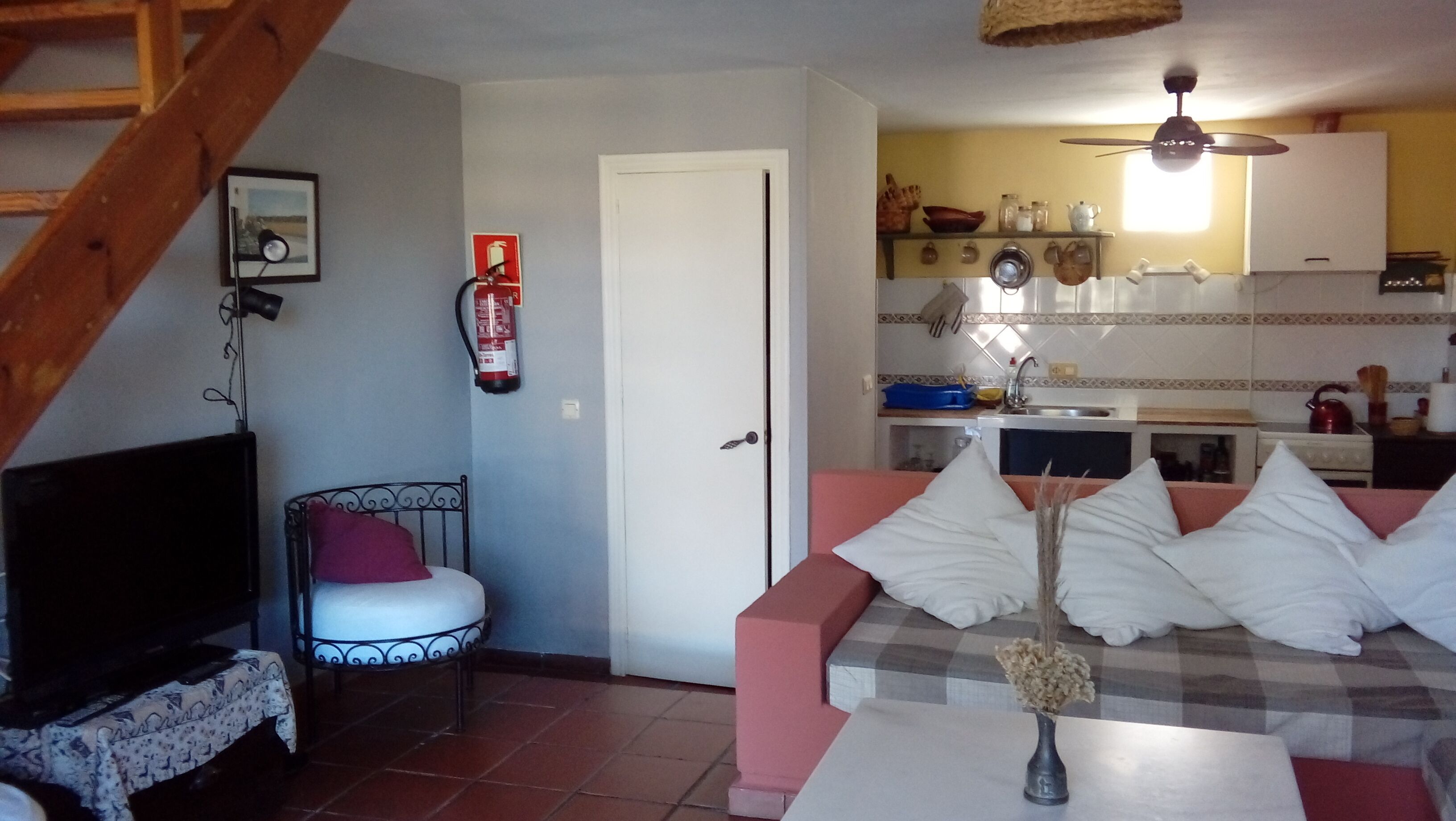 House in Rodalquilar Valley with terrace and sea views