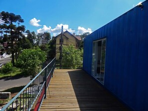 Fachada de la propiedad