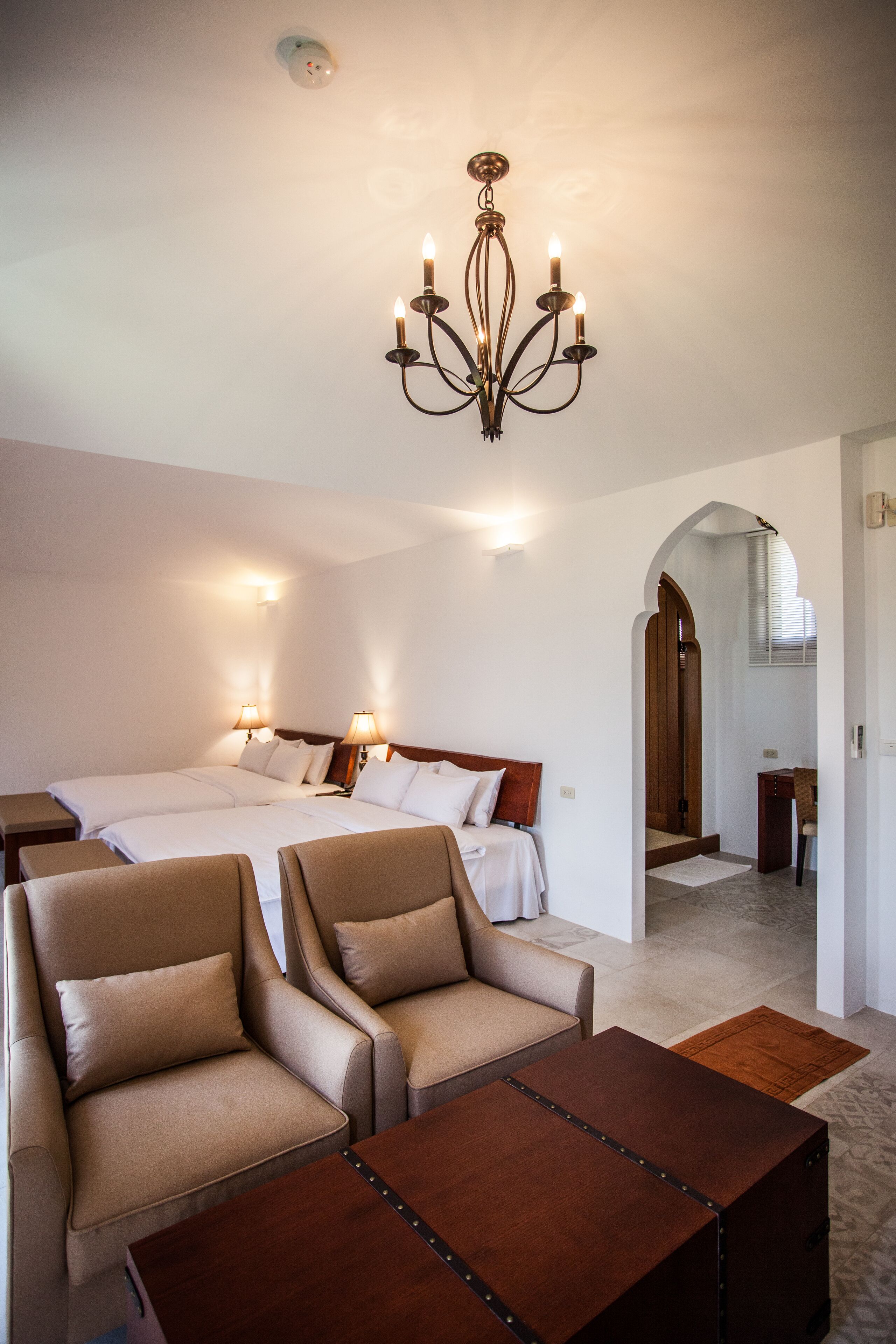 quadruple room, sea view | soundproofing, free cots/infant beds, free wifi, bed sheets