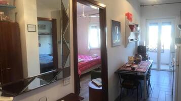 Desk, rollaway beds, free WiFi, bed sheets