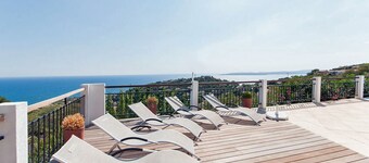 Superb villa 8 pers med fantastisk havsutsikt