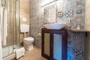 Shower, hair dryer