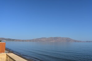 Perto da praia, toalhas de praia 