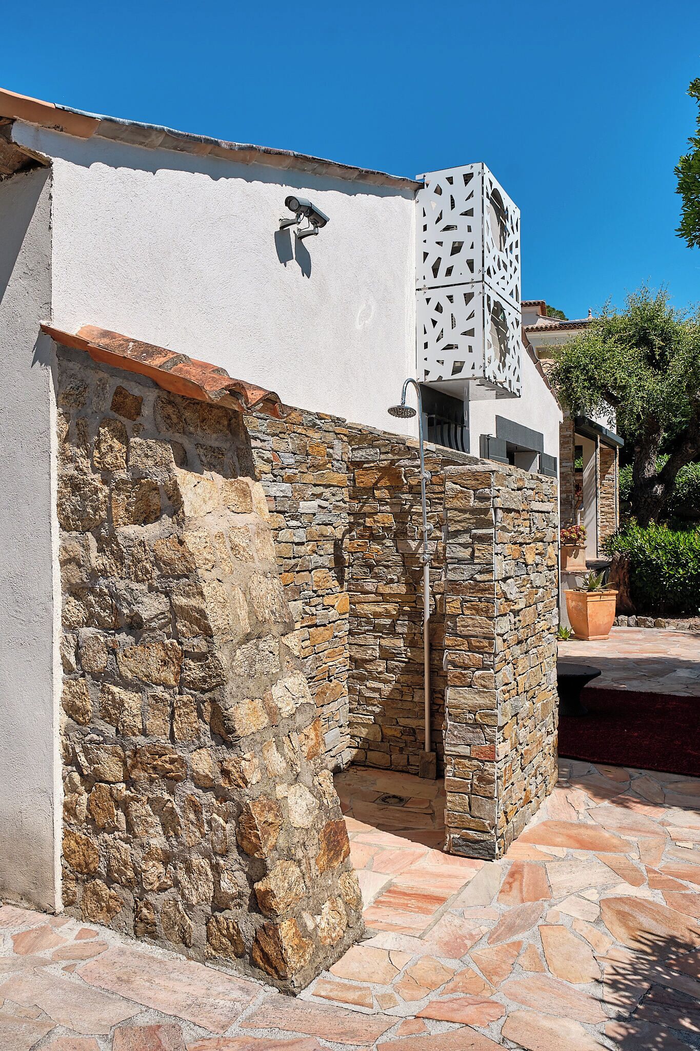 Enceinte de l’hébergement