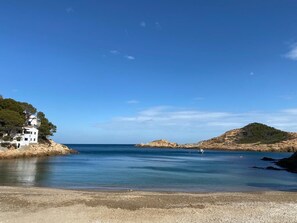 Na praia 
