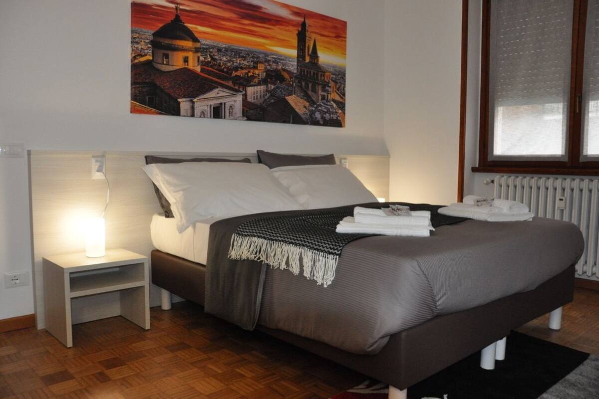 Hypo-allergenic bedding, desk, laptop workspace, soundproofing