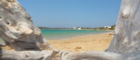 Una spiaggia nelle vicinanze