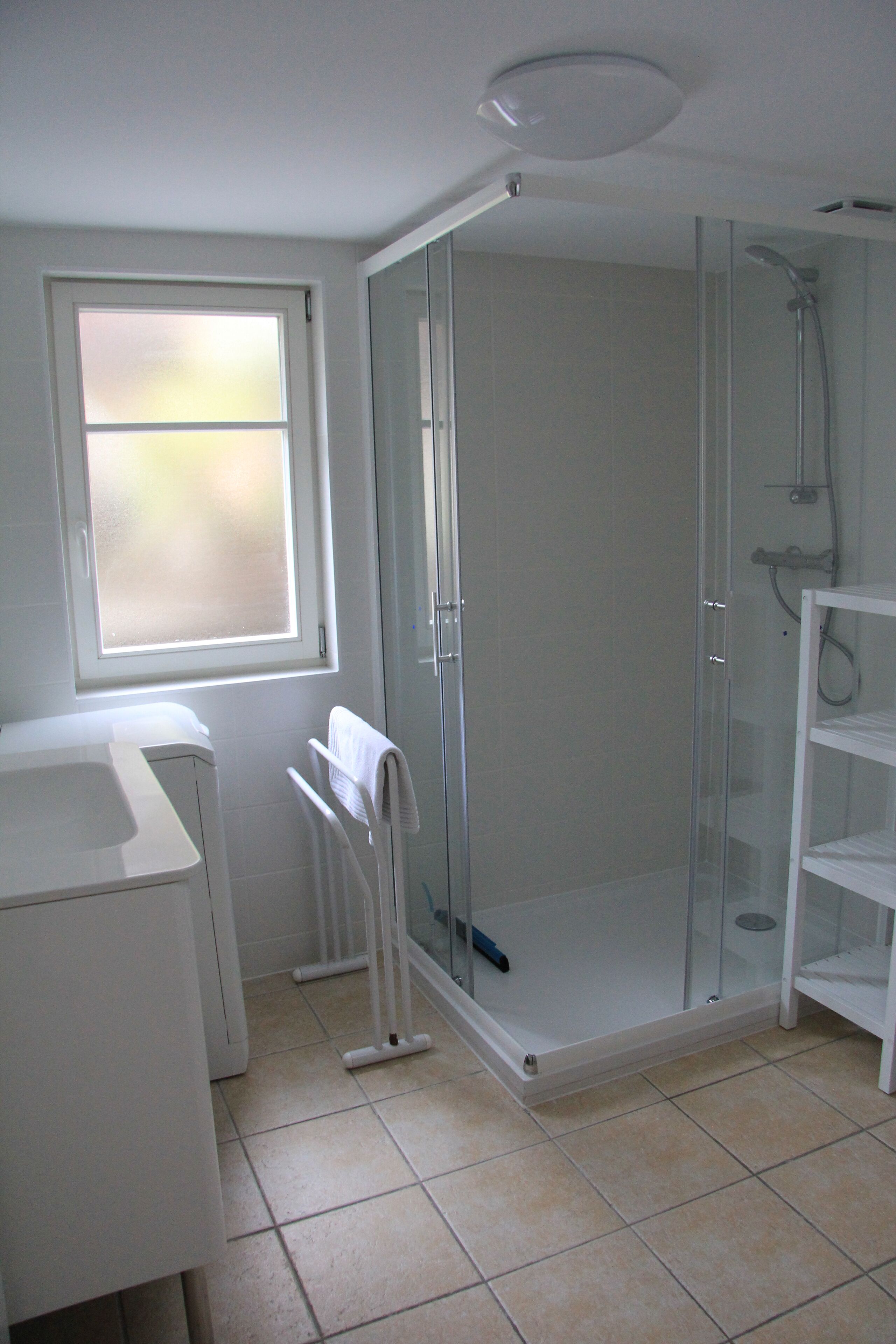 salle de bain, douche 120 x 90