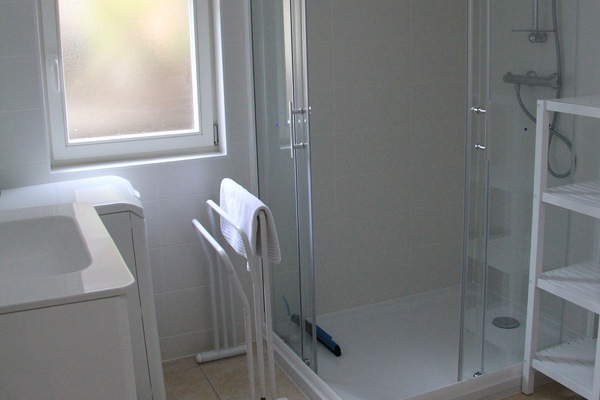 salle de bain, douche 120 x 90
