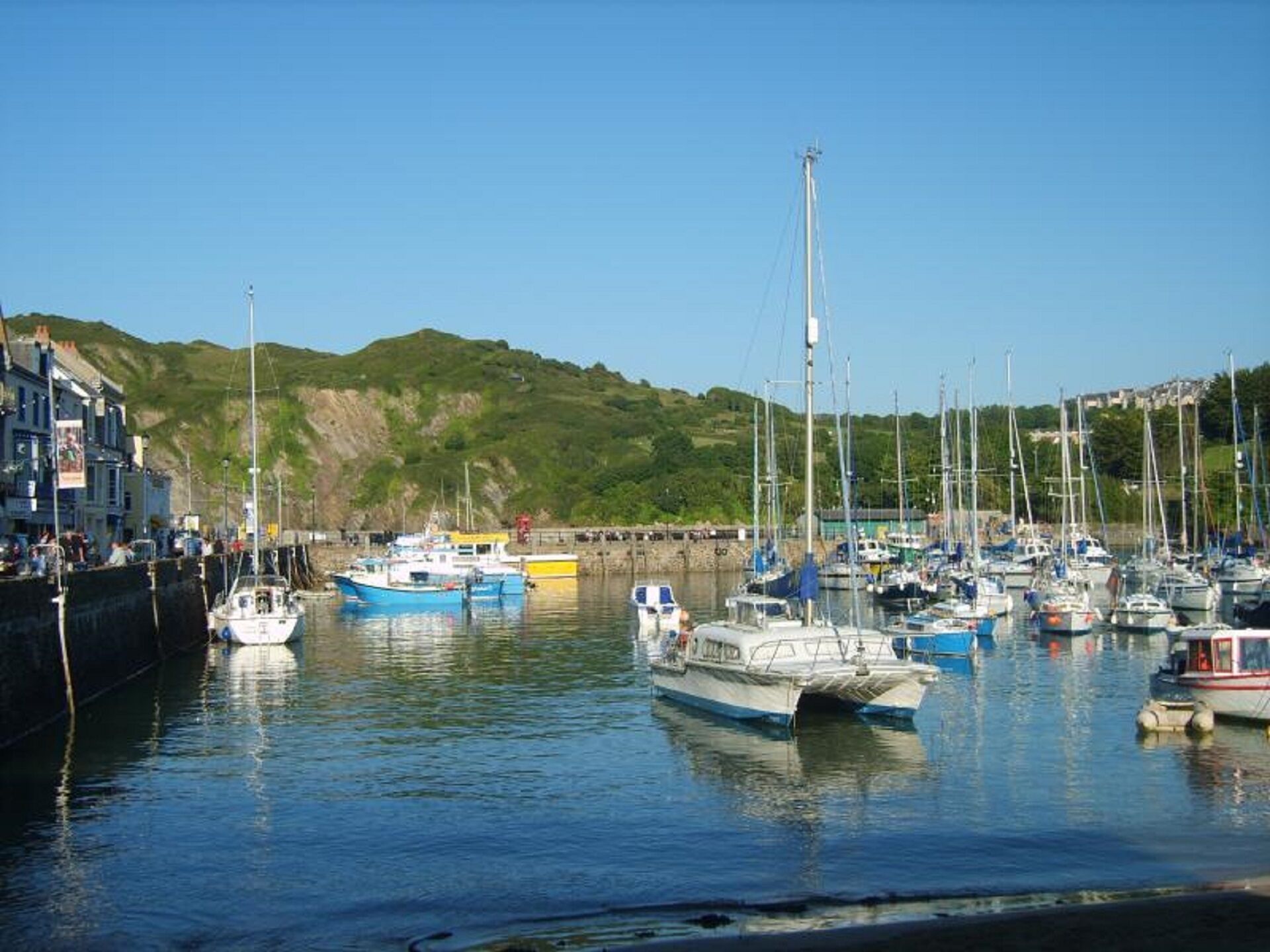 Ilfracombe Harbour just a short stroll from the property