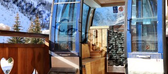 Chalet La Fontanette, Sauna, Jacuzzi, 300 m from the slopes... 