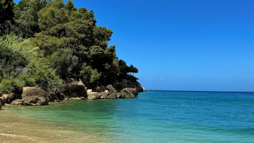 Una spiaggia nelle vicinanze