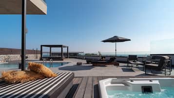 Deluxe Villa, Ocean View | Terrace/patio