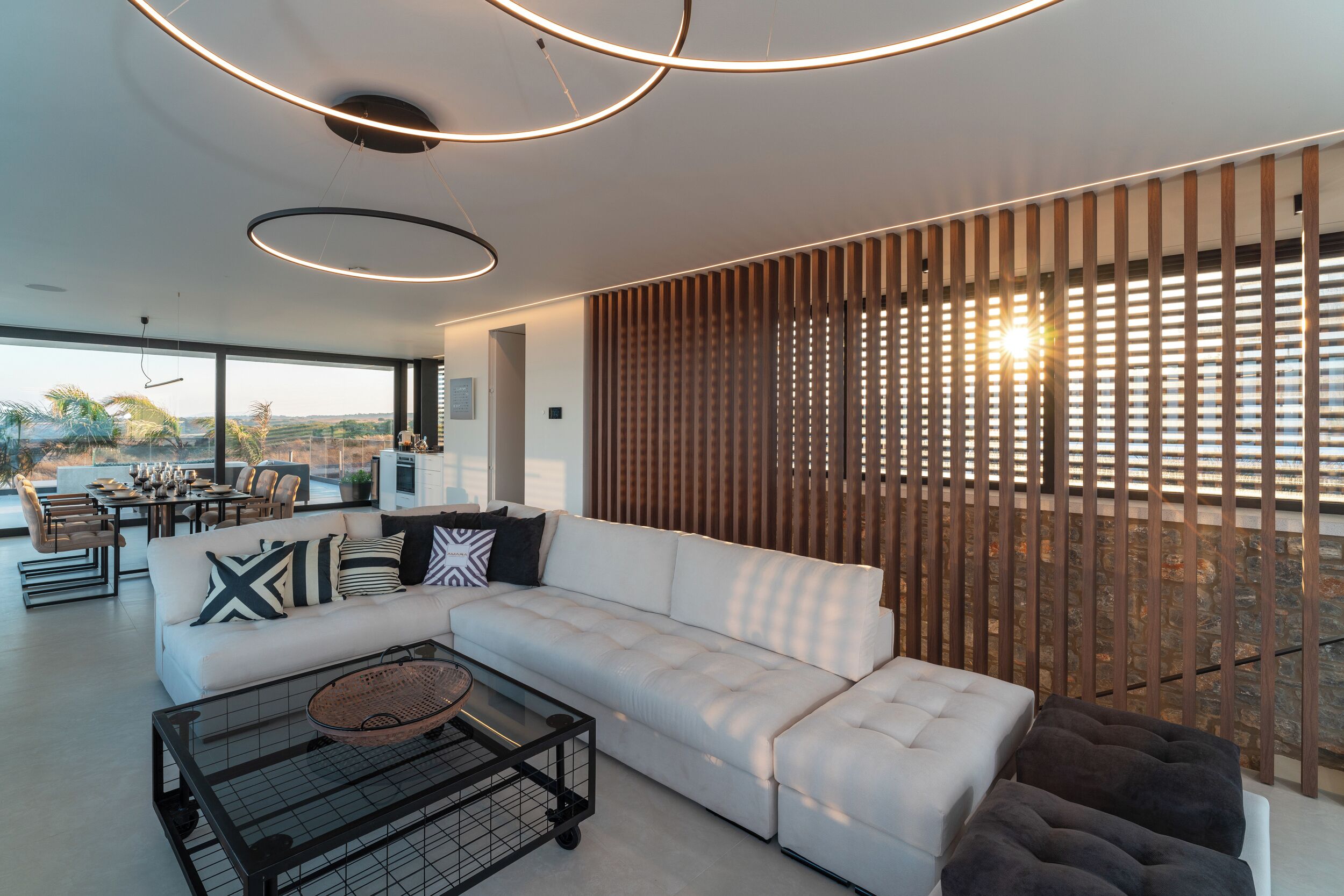 Deluxe Villa, Ocean View | Living area | 37-inch flat-screen TV with satellite channels, Smart TV, Netflix