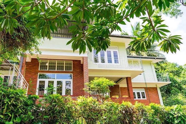 Façade de l’hébergement