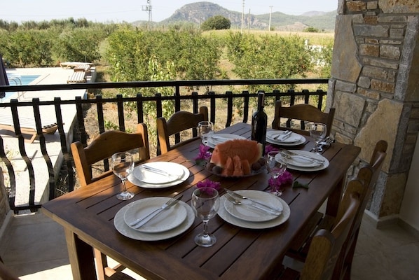 Villa, 3 Schlafzimmer | Terrasse/Patio