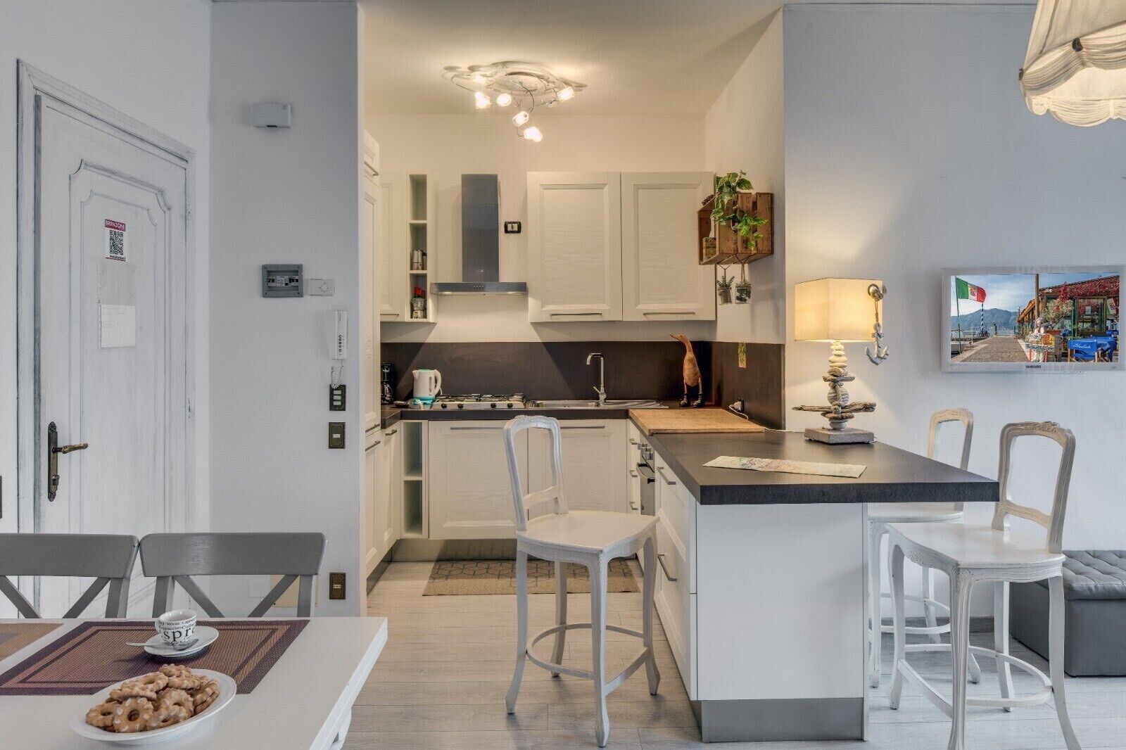 apartment house olive tree