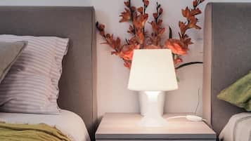 2 chambres, fer et planche à repasser, accès au Wi-Fi (inclus)