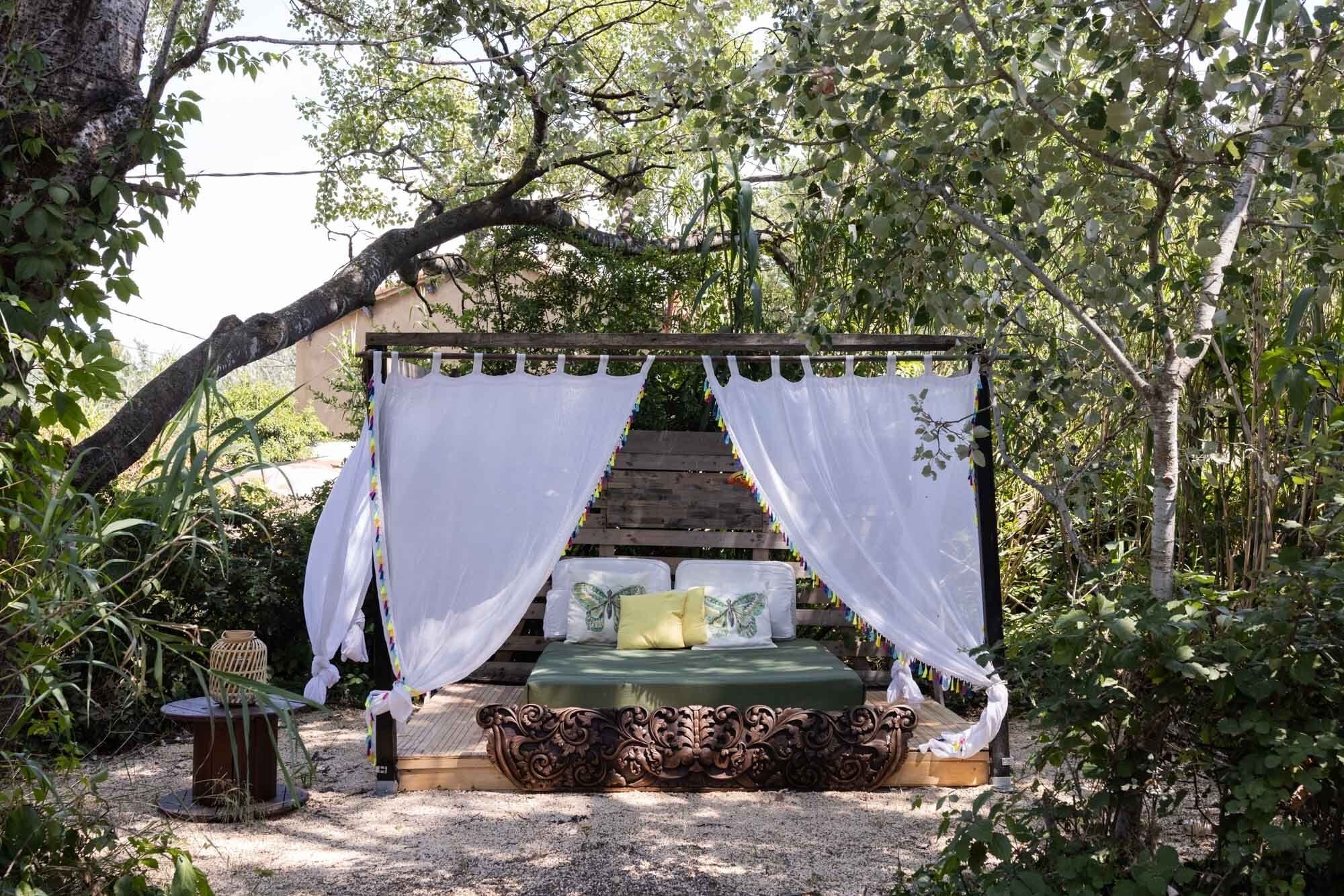 Enceinte de l’hébergement