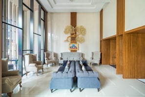 Sitzecke in der Lobby