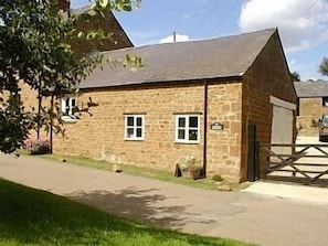 Road side view of the cottage