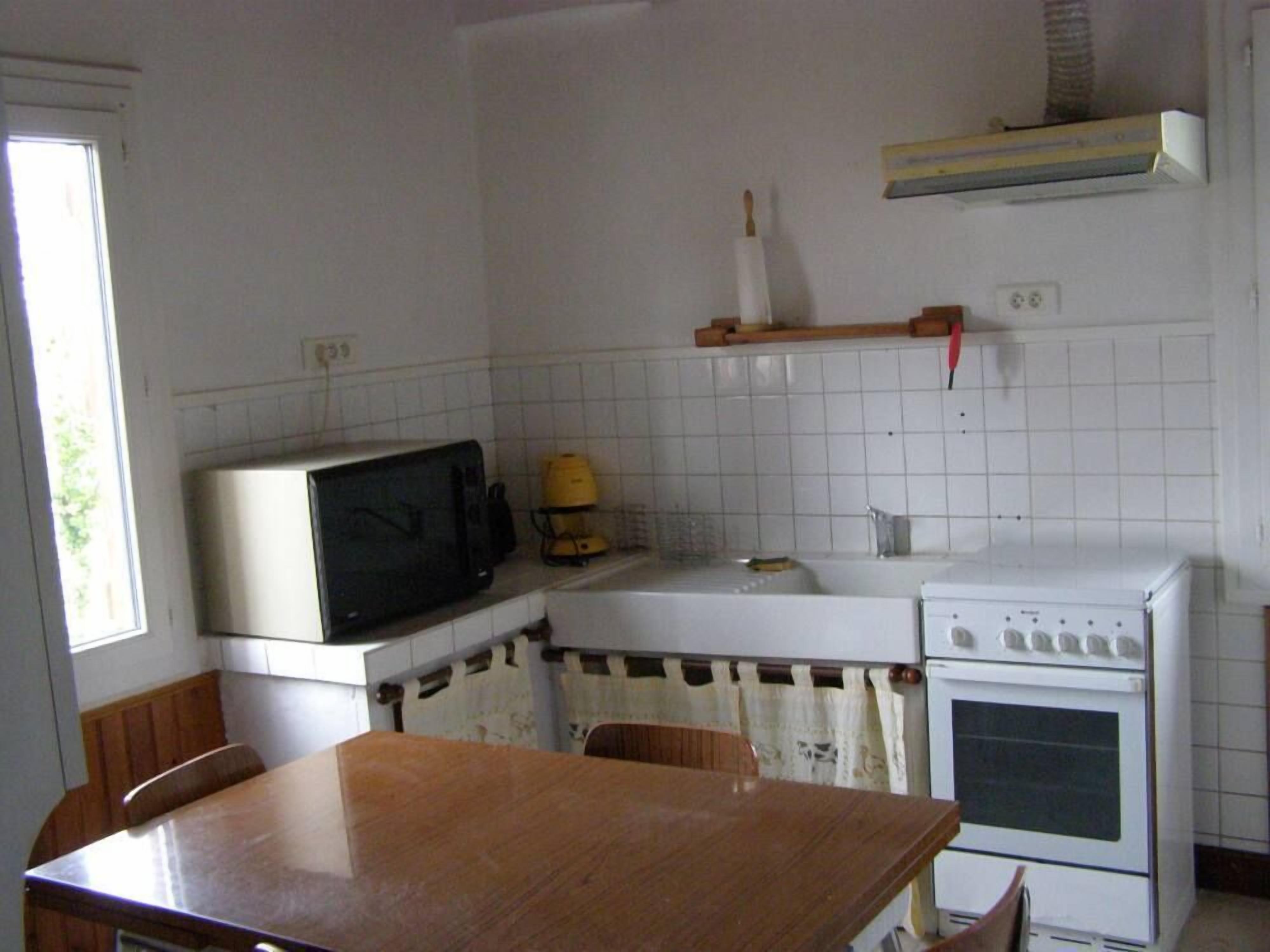 cottage in the middle of nature