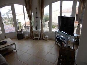 Uitzicht vanuit accommodatie