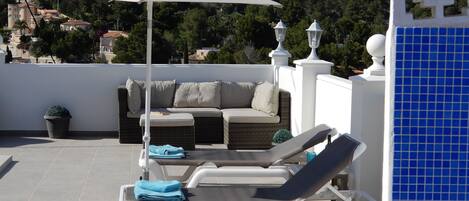 Àrea exterior de l'allotjament