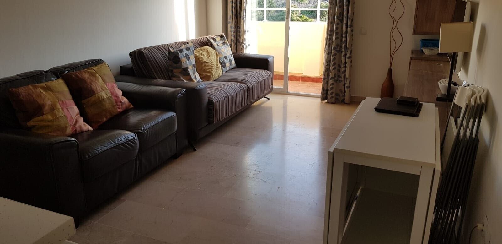 Lounge with bed sofa