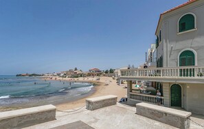 Accommodatie ligt op het strand
