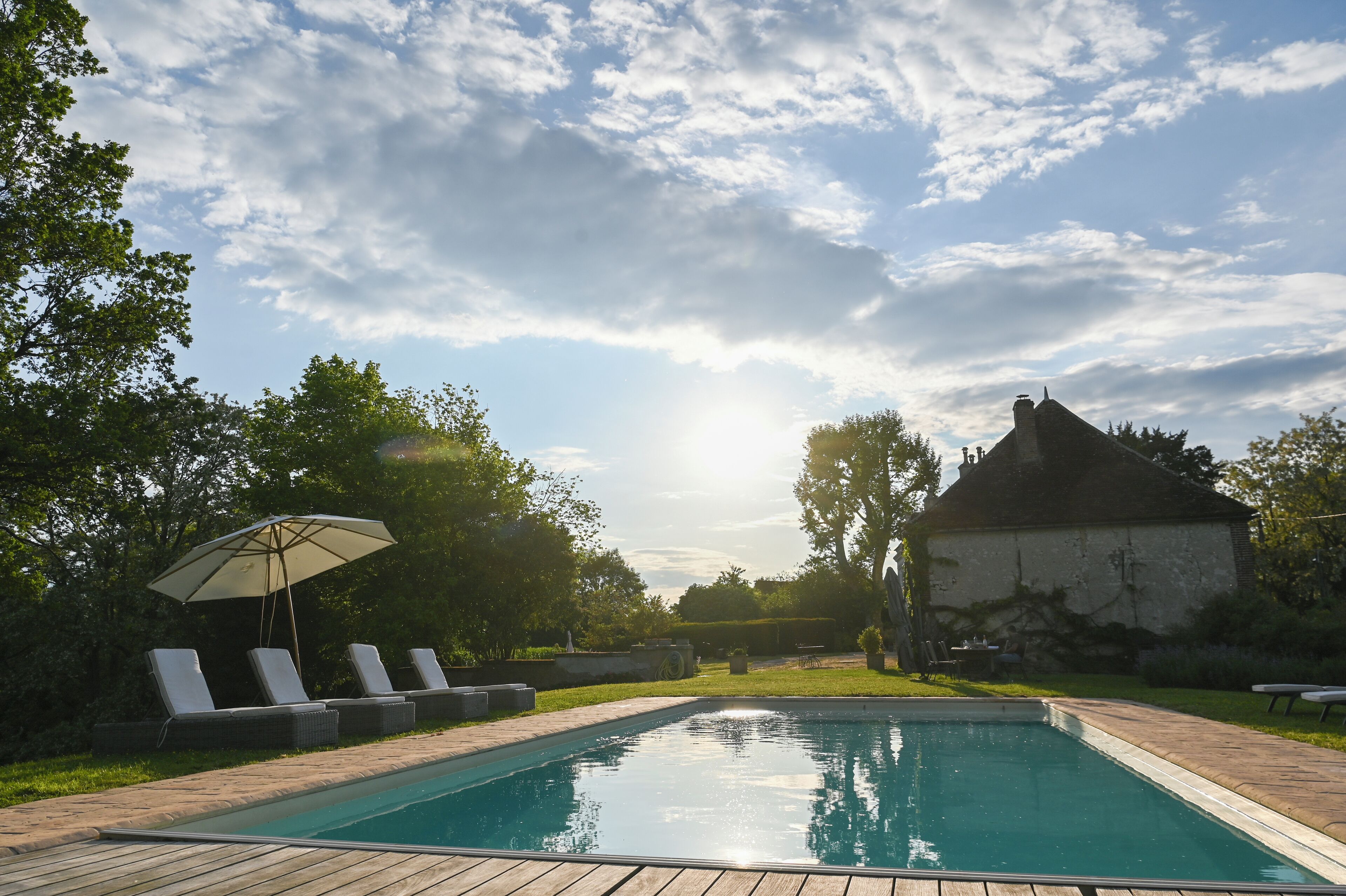 Außenpool, beheizter Pool