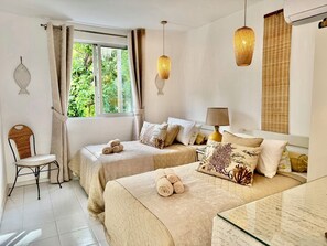 2 habitaciones y caja de seguridad en la habitación 