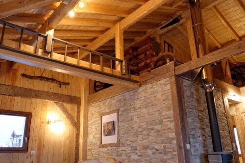 LA GRANGE VON MIOS: ruhiges Haus einen atemberaubenden Blick auf La Bresse 8 / 12Personen