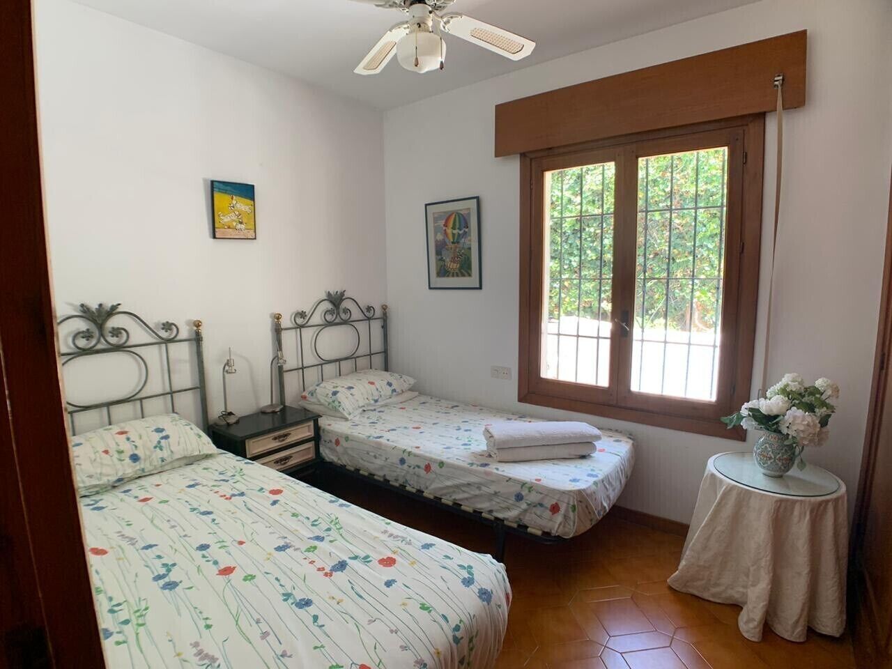 Family Villa in the foot hills of Marbella, with private garden and fenced pool.