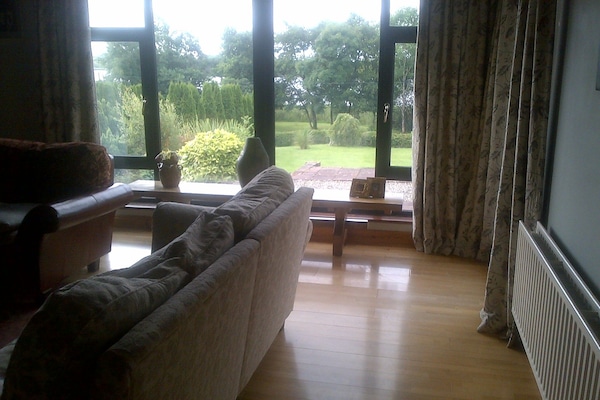 Living Room with Lake View