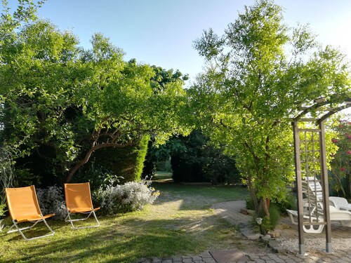 House with garden