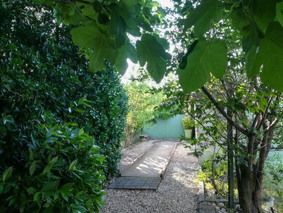 House with garden