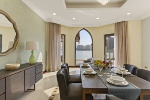 Luxury Villa, Multiple Beds, Non Smoking, Beach View | In-room dining - Bespoke Residences-Luxury Frond A Villas (Dubai)
