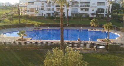 Spanish holiday apartment available for rental in Hacienda Riquelme, Murcia.