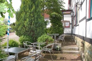 Terrace/patio - Hotel Restaurant Lindenhof (Hamm)