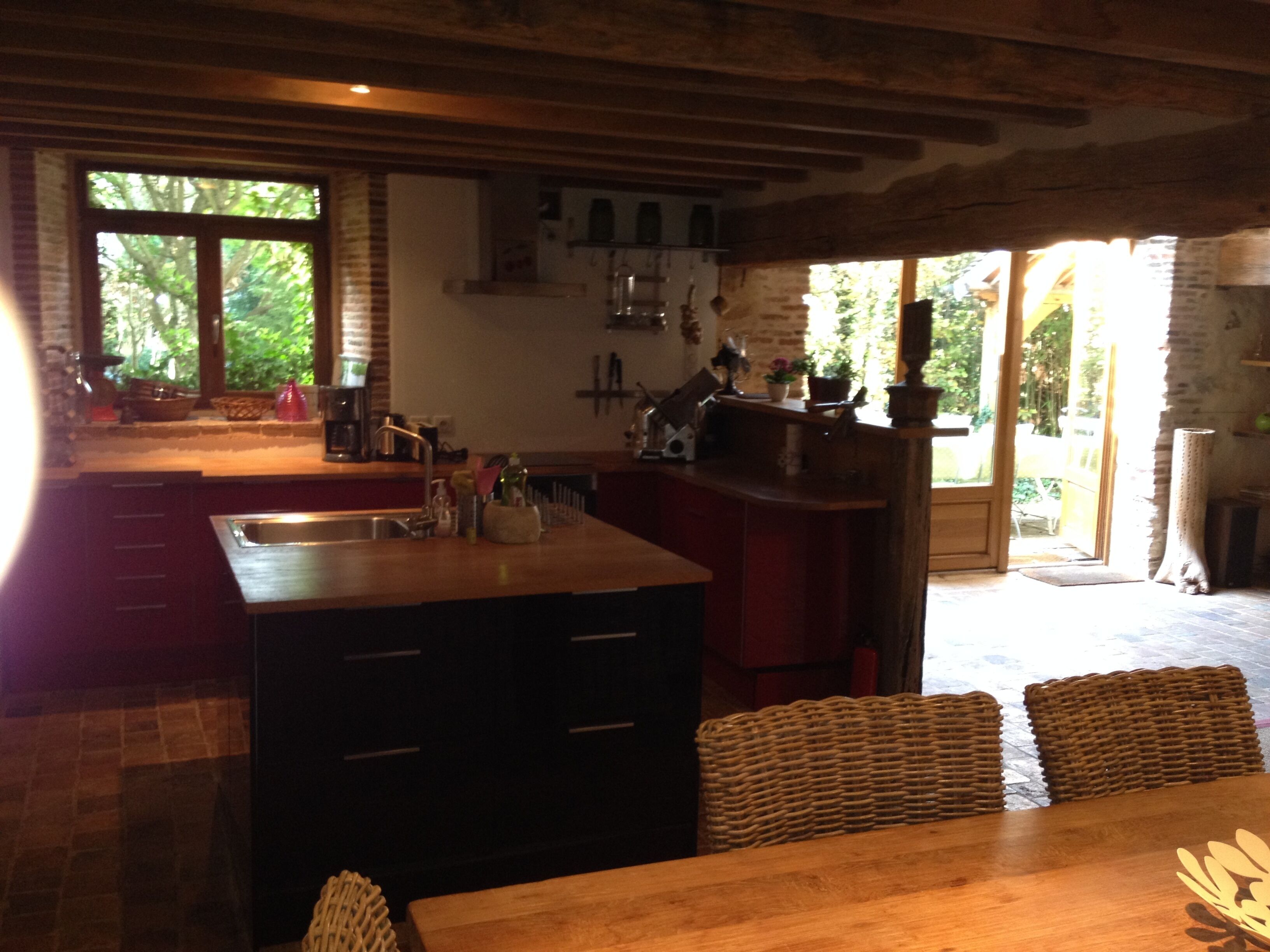 Kylskåp, mikrovågsugn, ugn och spishäll