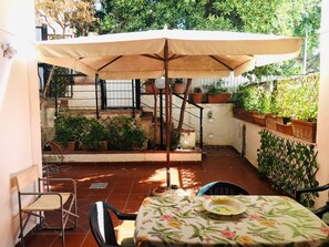 Restauration en plein air