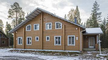 Majoituspaikan julkisivu