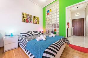 1 bedroom, iron/ironing board, free WiFi, bed sheets
