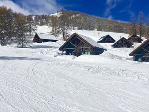 Exterior - Chalet in front of the slopes at RISOUL 1850 (Risoul)