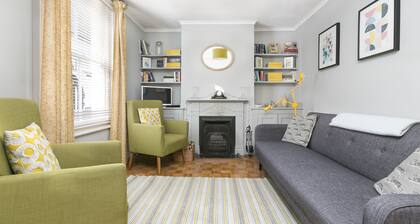 Retro modernes Häuschen im Herzen des Sandwiches; 5 Minuten Sandwich Bay